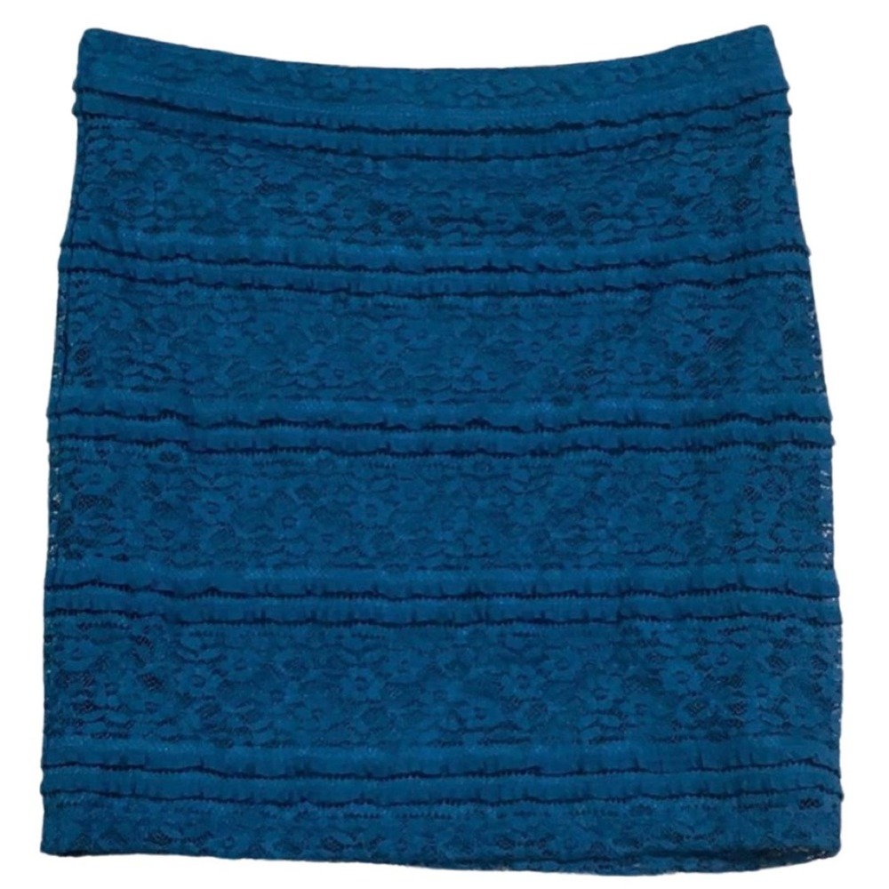 NWT Forever 21 Short Teal Skirt Size Medium